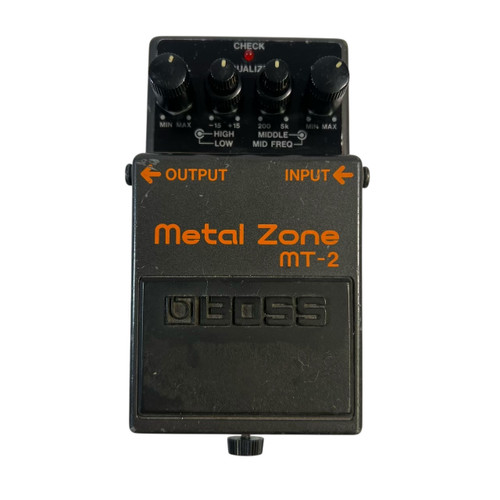 Vist Large View of Product Image Which is Used Boss MT-2 METAL ZONE Distortion Pedal