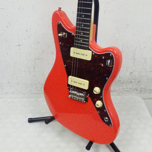 Vist Large View of Product Image Which is Used Tagima Tw 61 Offset Double Cut  Orange 6-String