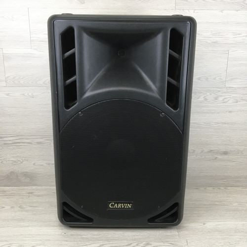 Vist Large View of Product Image Which is Used Carvin LM15 POWERED SPEAKER USA Powered Full Range Speaker Cabinet