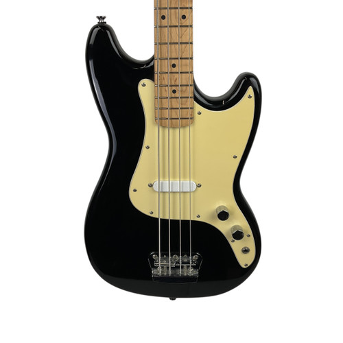 Vist Large View of Product Image Which is Used Squier BRONCO BASS Bass Guitar Black 4-String