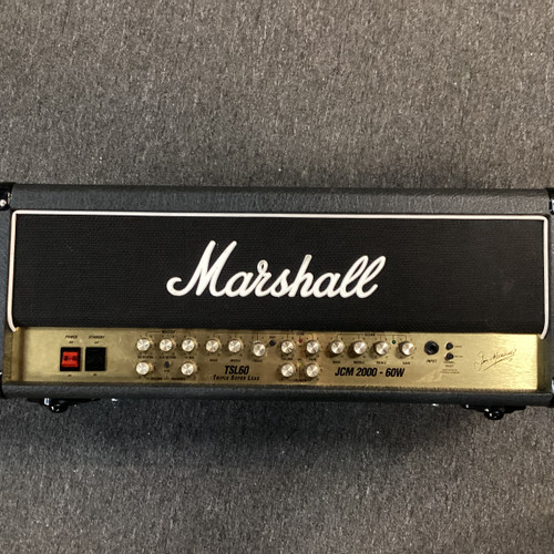 Vist Large View of Product Image Which is Used Marshall TSL60 NO FOOTSWITCH Tube Guitar Amplifier Head