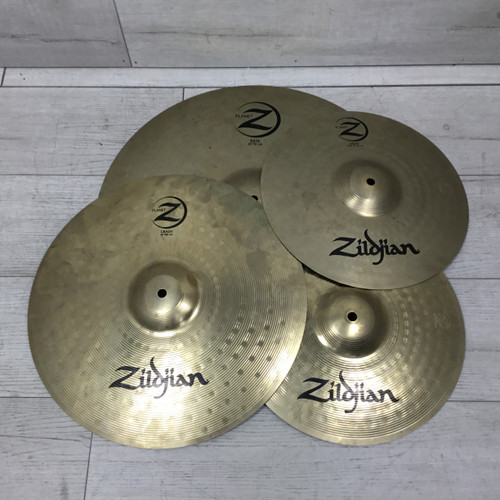 Vist Large View of Product Image Which is Used Zildjian Planet Z 3 Pack 13/16/20 Cymbal Pack