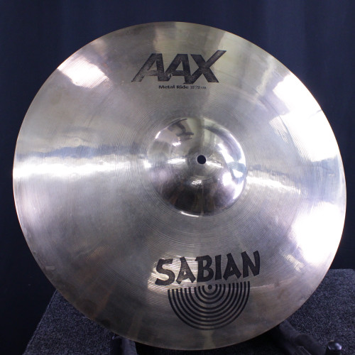 Vist Large View of Product Image Which is Used Sabian 20 AAX METAL RIDE Ride Cymbal 20"