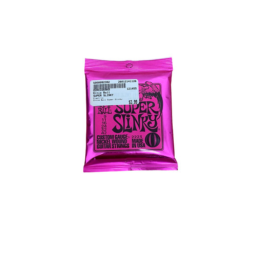 Vist Large View of Product Image Which is Used Ernie Ball SUPER SLINKY Electric Guitar Strings