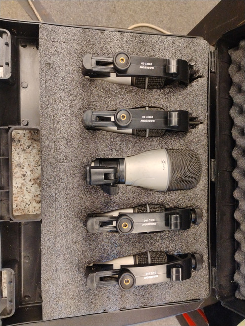 Vist Large View of Product Image Which is Used Samson 5 KIT DRUM MICS Microphone