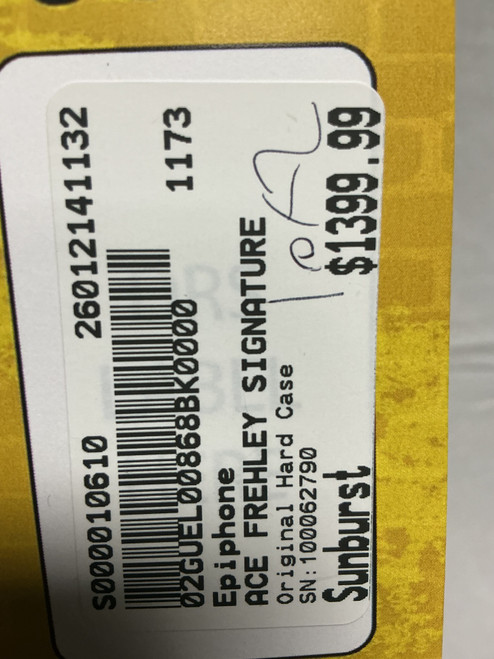 Vist Large View of Product Image Which is Used Epiphone ACE FREHLEY SIGNATURE LP Type Electric Guitar Sunburst 6-String