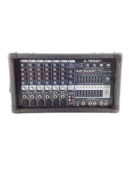 Vist Large View of Product Image Which is Used Peavey XR600F Powered Mixer 