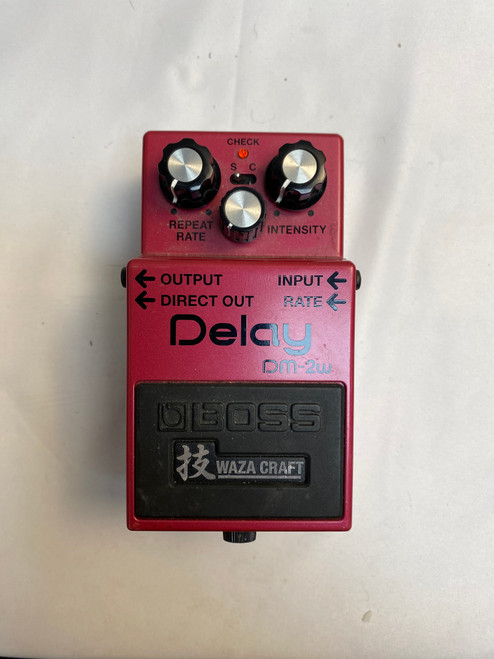 Vist Large View of Product Image Which is Used Boss DM-2W DELAY WAZA CRAFT Delay Pedal