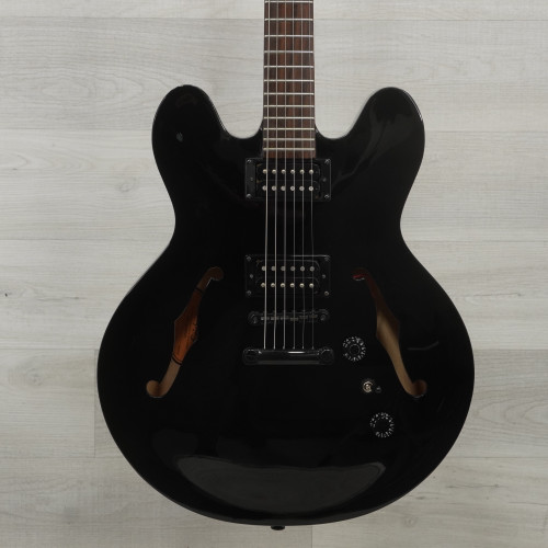 Vist Large View of Product Image Which is Used Epiphone Dot Studio Semi-hollow Electric Guitar Black