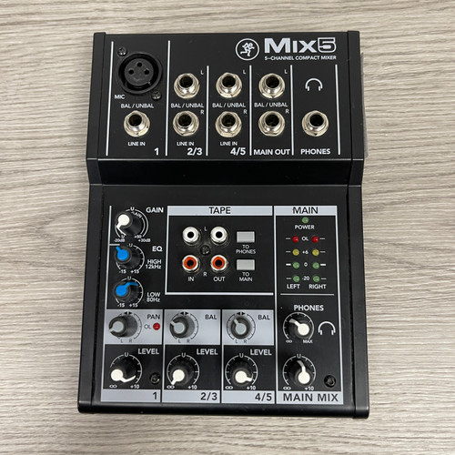 Vist Large View of Product Image Which is Used - Mackie MIX5 W/ AC Mixing Console