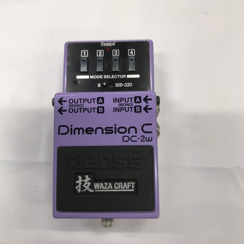 Vist Large View of Product Image Which is Used Boss DC-2W DIMENSION C Chorus Pedal