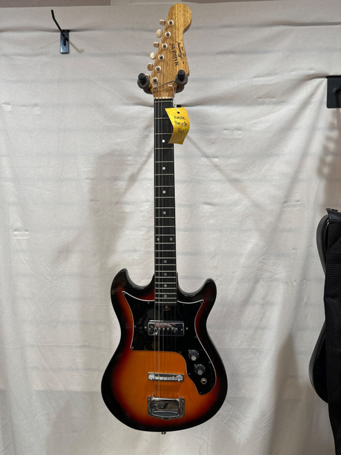 Vist Large View of Product Image Which is Used Harmony MARQUIS SG Type Electric Guitar Sunburst 6-String