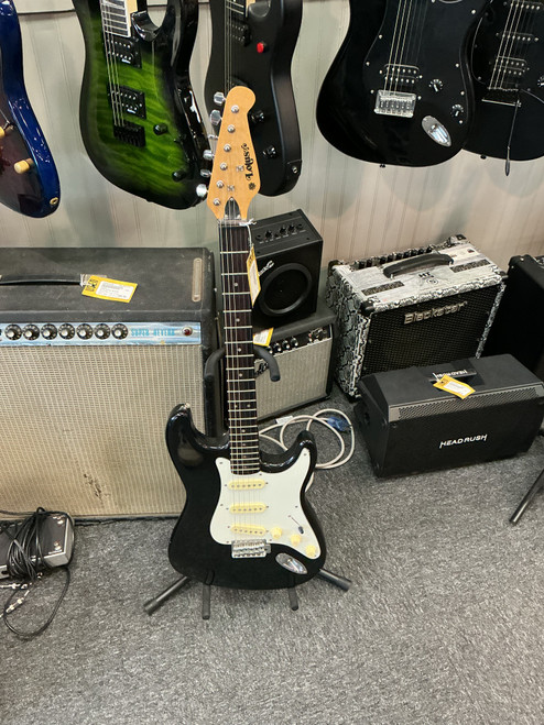 Vist Large View of Product Image Which is Used Lotus S STYLE S Type Electric Guitar Black 6-String