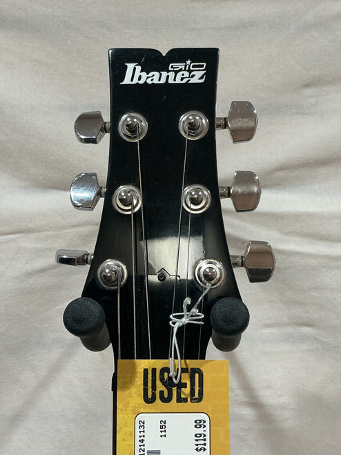 Vist Large View of Product Image Which is Used Ibanez GIO SG Type Electric Guitar Black 6-String