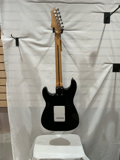 Vist Large View of Product Image Which is Used Johnson S STYLE S Type Electric Guitar Black 6-String