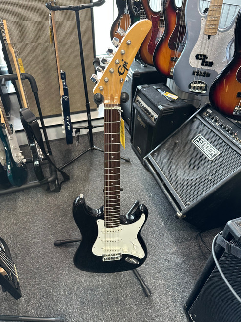 Vist Large View of Product Image Which is Used Epiphone ES-300 BK S Type Electric Guitar Black 6-String