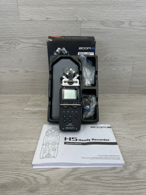 Vist Large View of Product Image Which is Used Zoom H5 HANDY RECORDER Compact Recording Device