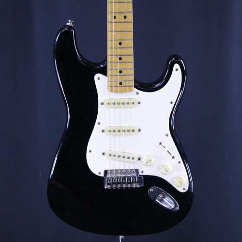 Vist Large View of Product Image Which is Used Fender SQUIER SERIES STRAT 1990S Vintage S Type Electric Guitar Black 6-String