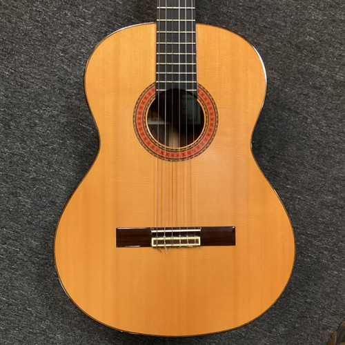 Vist Large View of Product Image Which is Used ALHAMBRA 10F FLAMENCO GUITAR Solid Top Acoustic Guitar Natural