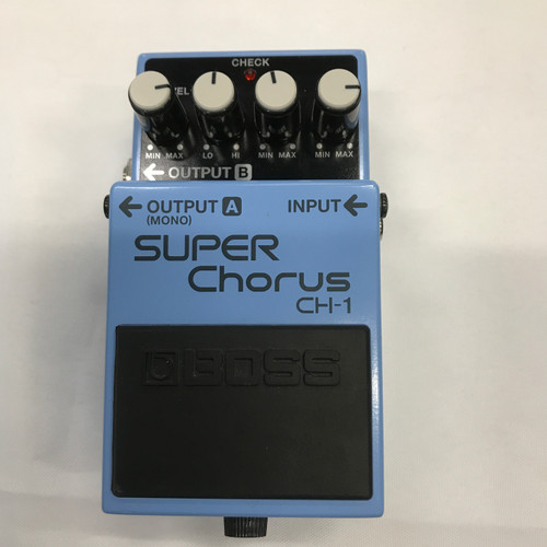 Vist Large View of Product Image Which is Used Boss CH-1 SUPER CHORUS Chorus Pedal