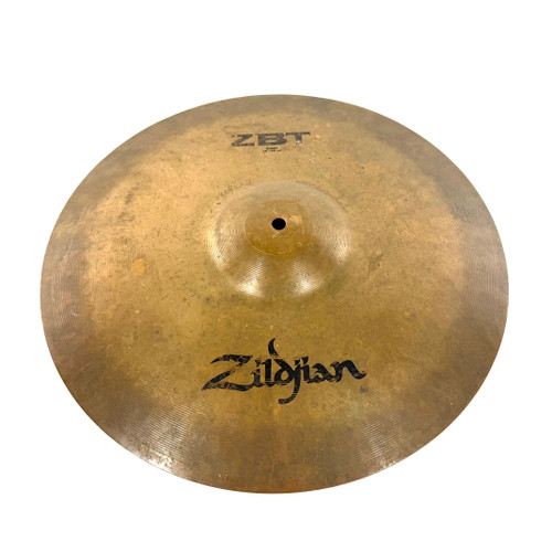 Vist Large View of Product Image Which is Used Zildjian 18 ZBT AS IS BENT MOUNT HOLE Crash Cymbal 18"