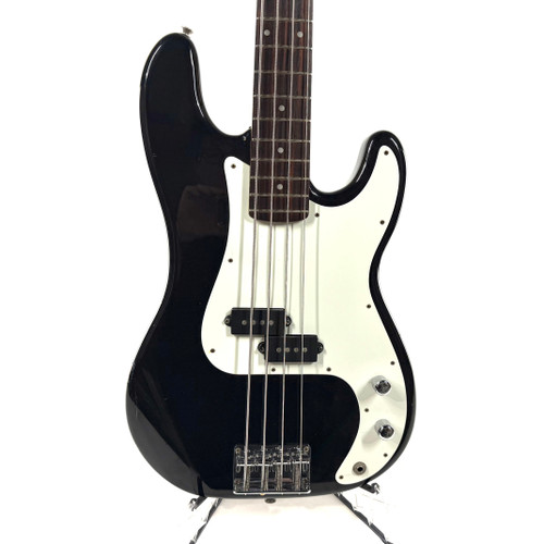 Vist Large View of Product Image Which is Used Squier Affinity Precision Bass Guitar Black 4-String