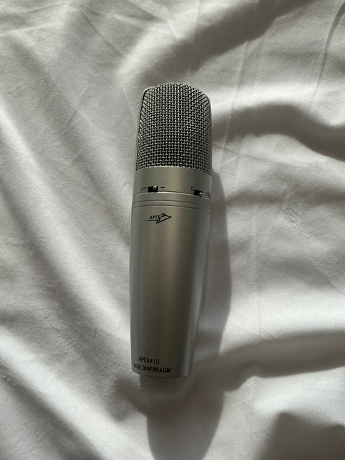 Vist Large View of Product Image Which is Used Apex 410 Condenser Microphone