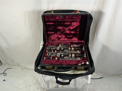Vist Large View of Product Image Which is Used Buffet CRAMPON R13 A AND R13 B DOUBLE CASE Wood Clarinet