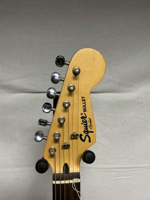 Vist Large View of Product Image Which is Used Squier BULLET STRAT S Type Electric Guitar Blue 6-String