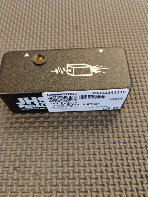 Vist Large View of Product Image Which is Used JHS Pedals LITLE BLACK BUFFER Guitar Effects Pedal