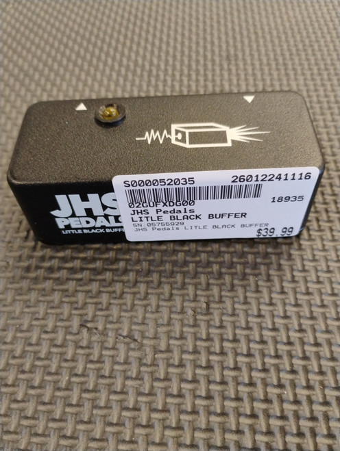 Vist Large View of Product Image Which is Used JHS Pedals LITLE BLACK BUFFER Guitar Effects Pedal