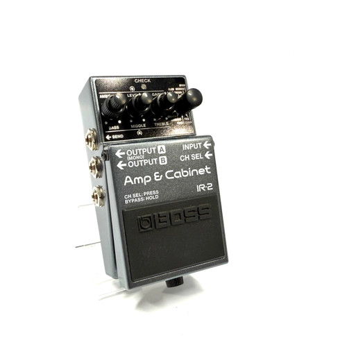 Vist Large View of Product Image Which is Used Boss IR-2 Amp and Cabinet IR Cab Pedal