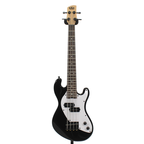 Vist Large View of Product Image Which is Used Kala UBASS 4-STRING FRETTED Ukulele Black