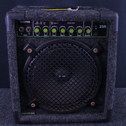 Vist Large View of Product Image Which is Used Quantum 25R COMBO AMP 1 x 8 Solid State Amplifier 1 x 8