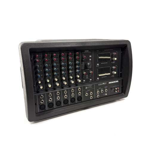 Vist Large View of Product Image Which is Used Mackie 406M FR Series Powered Mixing Head