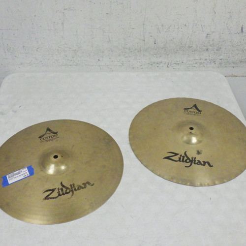 Vist Large View of Product Image Which is Used Zildjian 15 in A Custom Mastersound Hi Hat Pair 