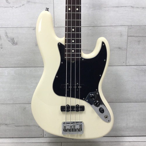 Vist Large View of Product Image Which is Used Fender American Special Jazz Bass Guitar White