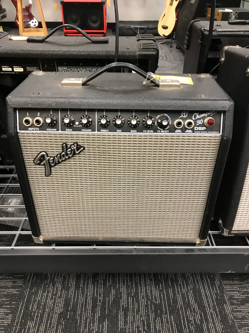 Vist Large View of Product Image Which is Used Fender CHAMP 30 DSP 1 x 10 Solid State Amplifier 1 x 10