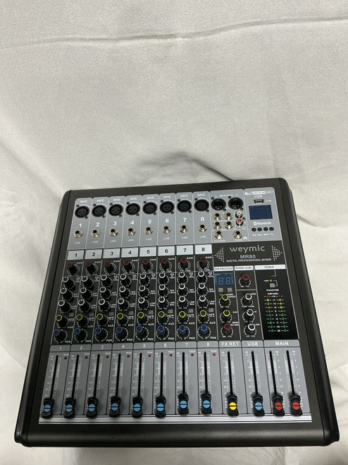 Vist Large View of Product Image Which is Used WEYMIC MR80 Mixing Console