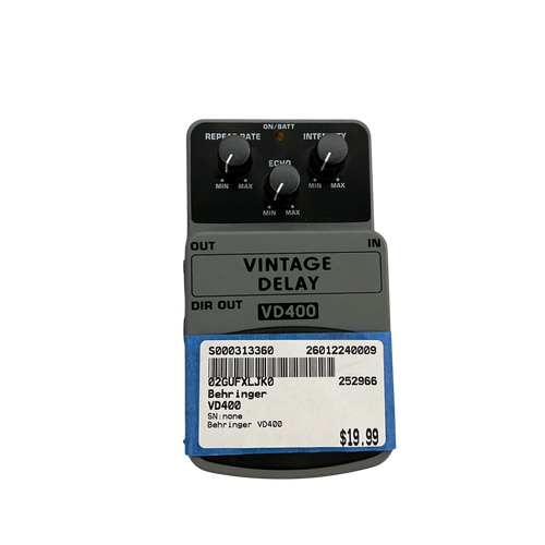 Vist Large View of Product Image Which is Used Behringer VD400 Delay Pedal