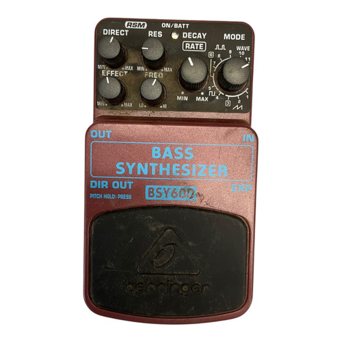 Vist Large View of Product Image Which is Used Behringer Bass Synthesizer BSY600 Pedal