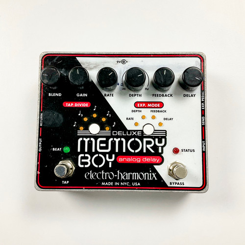 Vist Large View of Product Image Which is Used Electro Harmonix (E/H) Deluxe Memory Boy Delay Pedal