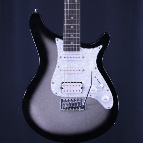 Vist Large View of Product Image Which is Used Rogue ROCKETEER S Type Electric Guitar Black 6-String
