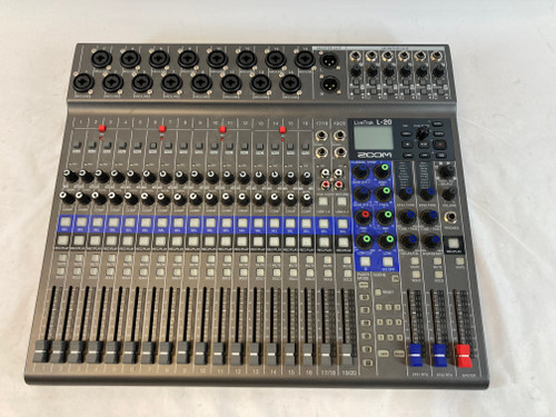 Vist Large View of Product Image Which is Used Zoom Livetrak L-20 Mixer