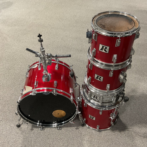 Vist Large View of Product Image Which is Used ROGERS BIG R 5 PC Drum Set