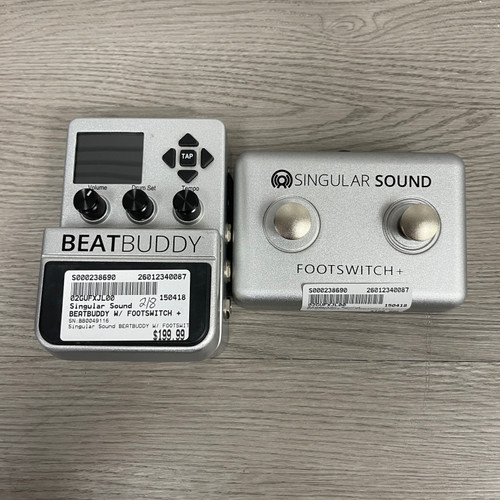 Vist Large View of Product Image Which is Used - Singular Sound BEATBUDDY W/ FOOTSWITCH + 