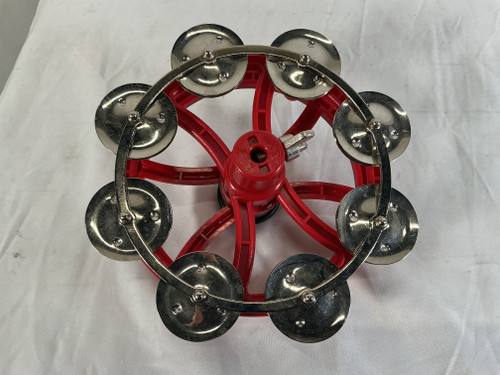 Vist Large View of Product Image Which is Used Latin Percussion - LP CLICK HI-HAT TAMBOURINE STEEL Percussion Instrument