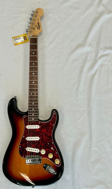Vist Large View of Product Image Which is Used Squier STRAT S Type Electric Guitar Sunburst 6-String