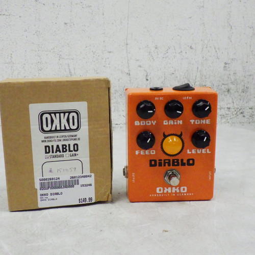 Vist Large View of Product Image Which is Used Okko Diablo Distortion Pedal