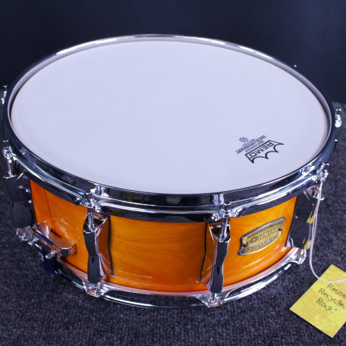 Vist Large View of Product Image Which is Used Yamaha 14X5.5 STAGE CUSTOM SNARE Wood Snare Drum 14"